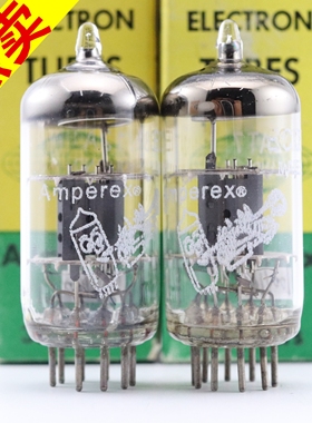 全新荷兰吹喇叭Amperex ECC81/12AT7/6201方/圆环灰屏ecc81电子管