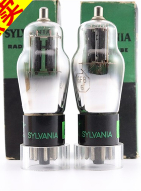 精选全新美国原盒喜万年 6F8G/6SN7/6H8C/6N8P带D环喷碳6f8电子管