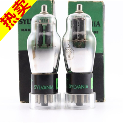 精选全新美国原盒喜万年 6F8G/6SN7/6H8C/6N8P带D环喷碳6f8电子管