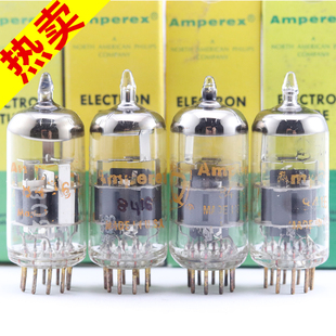 全新原盒吹喇叭Amperex 8416 双柱圆环PQ标金脚8416电子管