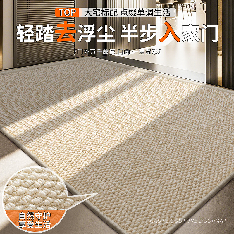 豪宅标配玄关入户门可裁剪脚踏垫