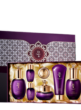 UIUK灵芝蜗牛臻颜冻龄护肤礼盒100g+150ml+100ml+30ml*2+50g+10g