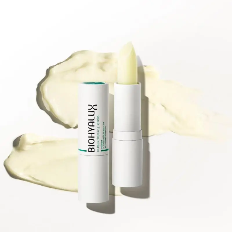 润百颜玻尿酸修护润唇膏3.2g 白纱布唇膏温和滋养保湿舒缓唇部