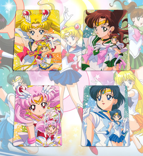 美少女战士人物角色书签动漫周边