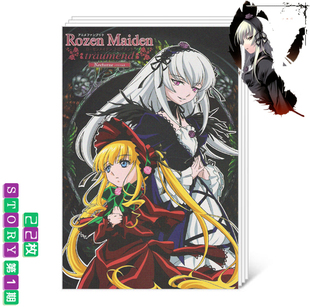 蔷薇少女 水银灯 真红 雪华绮晶 动漫人物周边创意迷你小海报22张
