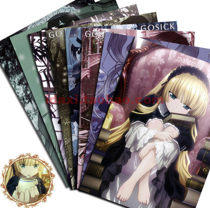 [套装版]GOSICK海报 Gosick 维多利加周边精美迷你小海报22张全彩