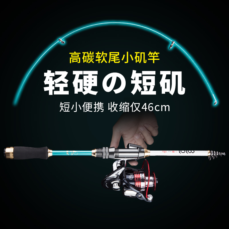 超轻岸抛阀杆桥筏小矶竿
