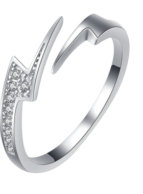 纯银戒指细款时尚生日礼物