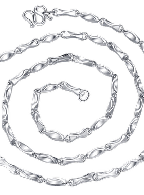 bebekitty纯银加粗元宝链