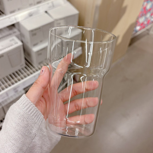 高硼硅透明玻璃耐热玻璃喝水杯子