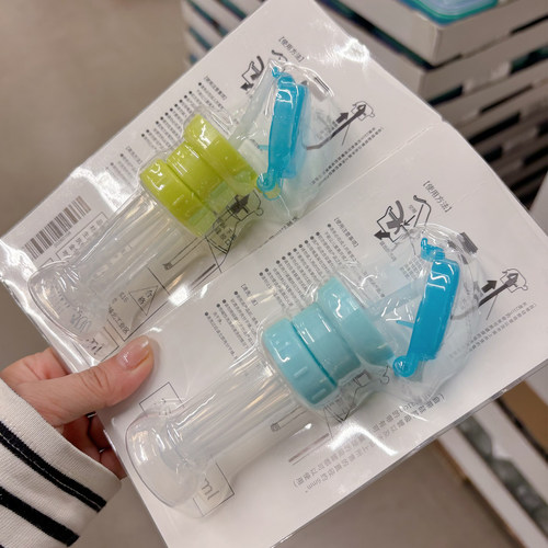 新款矿泉水瓶盖带吸管盖转换头