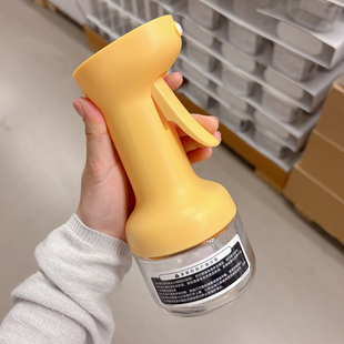 高压持续喷雾瓶长颈鹿定量玻璃喷油壶厨房空气炸锅雾化控油喷油瓶