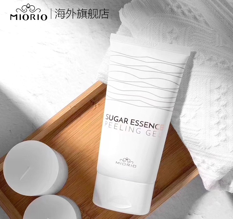 韩国MIORIO米澳拉温和去角质去死皮面部男女全身清洁毛孔黄糖凝胶