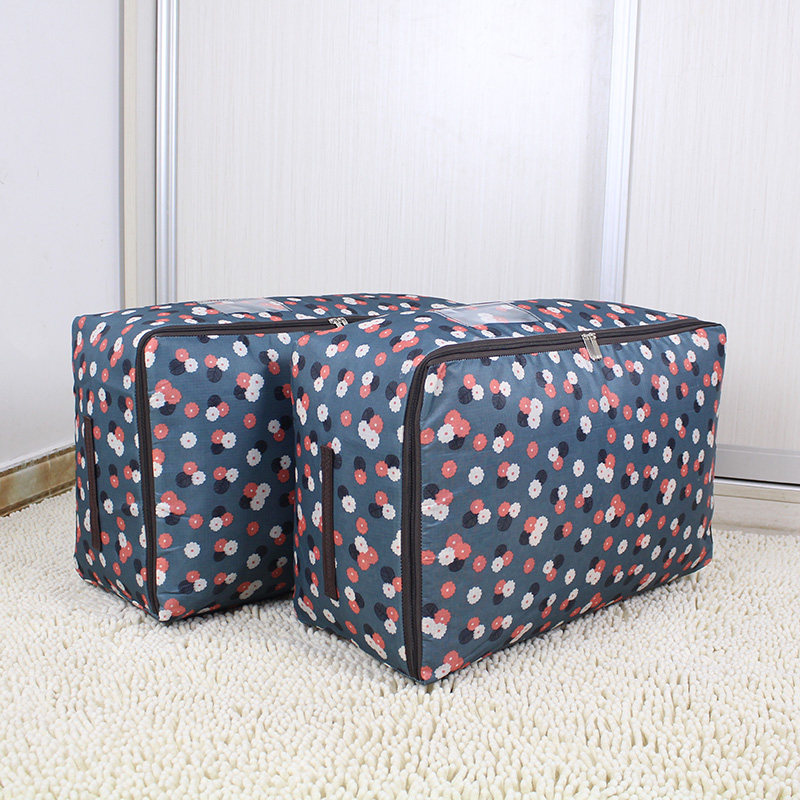 防水加密格子牛津布棉被子袋子 加厚牛津布收纳袋整理袋软收纳箱