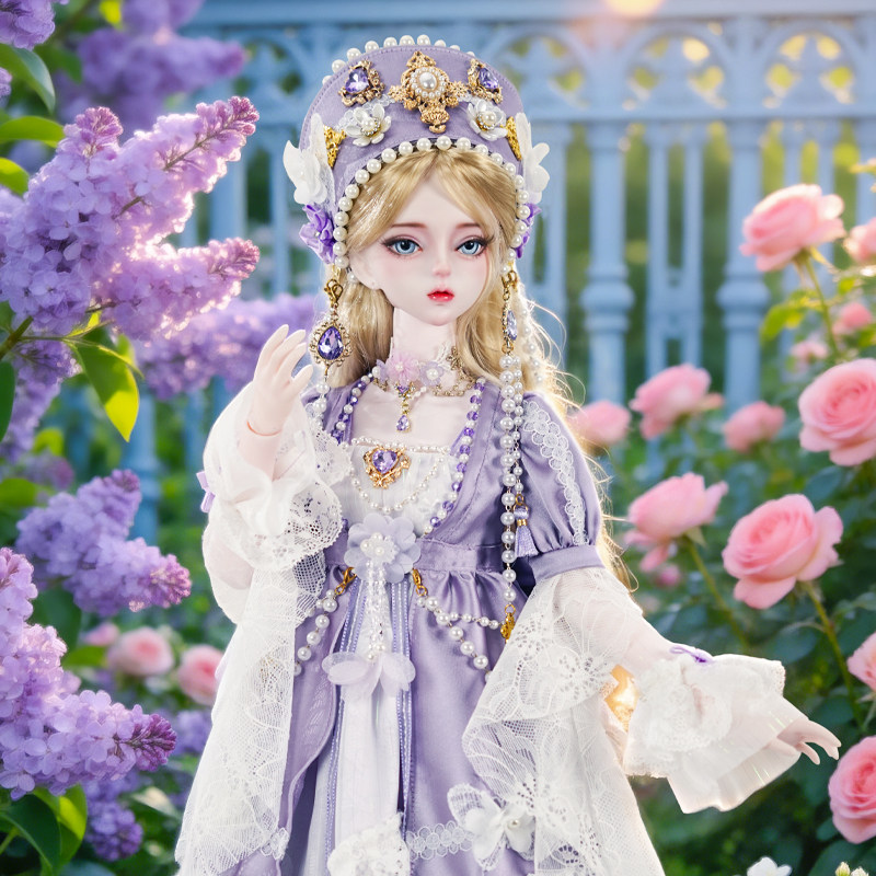 德必胜娃娃60cm高端定制3分娃风信序曲欧式复古洛丽塔女娃生日礼