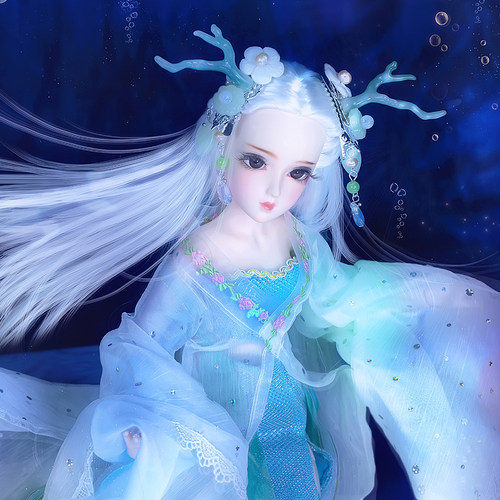 德必胜45厘米dq换装娃娃女玩具