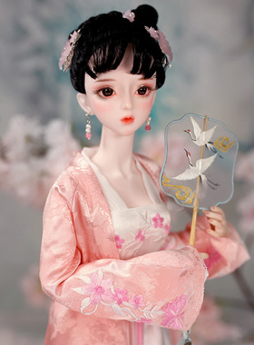 德必胜娃娃DF梦童话bjd娃娃60厘米3分古装娃女生玩具套装生日礼物