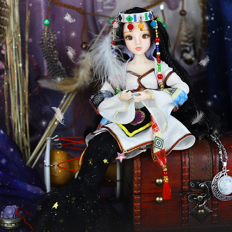 12星座洋娃娃女孩德必胜多关节