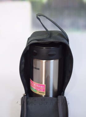 象印304不锈钢焖烧杯SW-ETE50 FBE75真空黄色保温杯水壶带餐罐