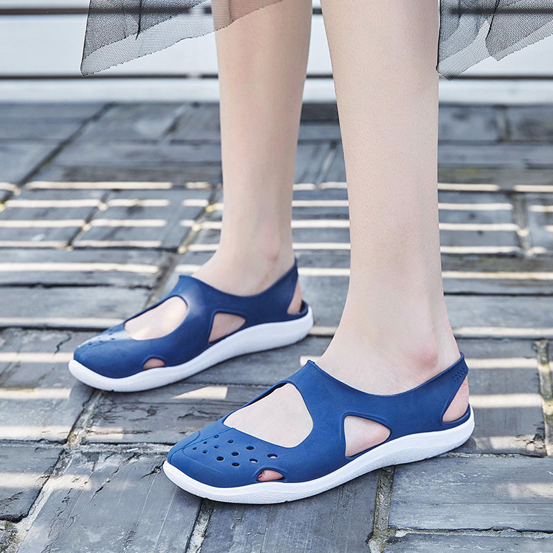 涼鞋2021年新款女款百搭厚底果凍鞋女軟底防滑沙灘鞋塑料涼鞋女在類目 女鞋, 涼鞋中 - 來自Buy2taobao.com提供專業的淘寶代購服務