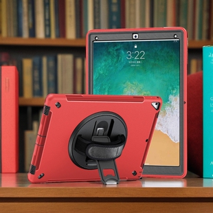 适合ipadpro12.9保护套2017带笔槽全包苹果平板电脑12.9寸一代A1652A1671壳360°旋转支架钢化膜车载肩带可选