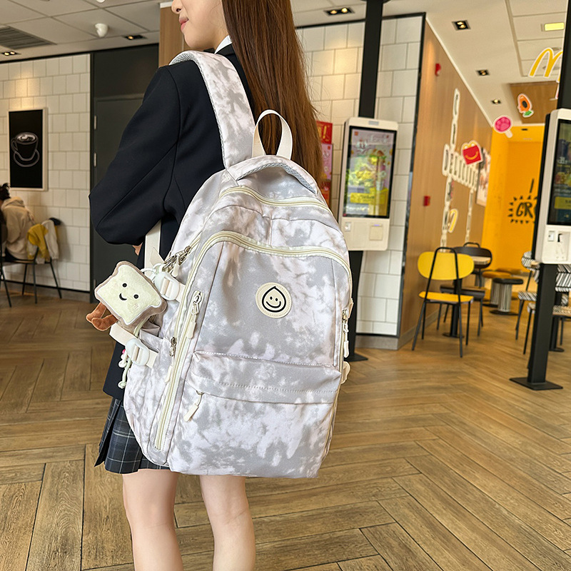 书包女ins森系百搭小众网红初高中学生大容量高颜值耐脏双肩背包