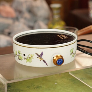 喜上眉梢家用电陶炉煮茶器玻璃提梁壶煮茶器圆形电陶炉新款大茶壶