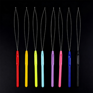 加长柄穿针穿线器家用缝纫机工老人引线器认针器快速穿针辅助工具