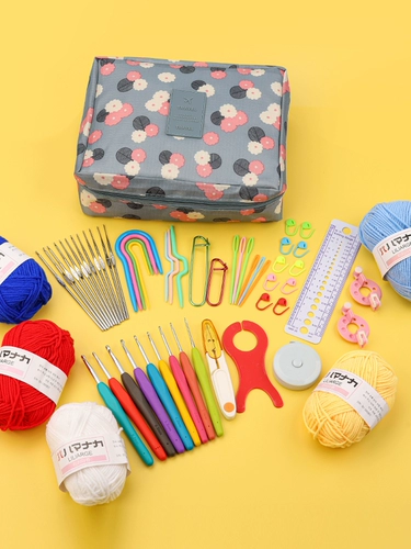 Крючок для вязания, набор инструментов, шерстяная кукла, свитер, плетеный набор материалов ручной работы, полный комплект, связать своими руками