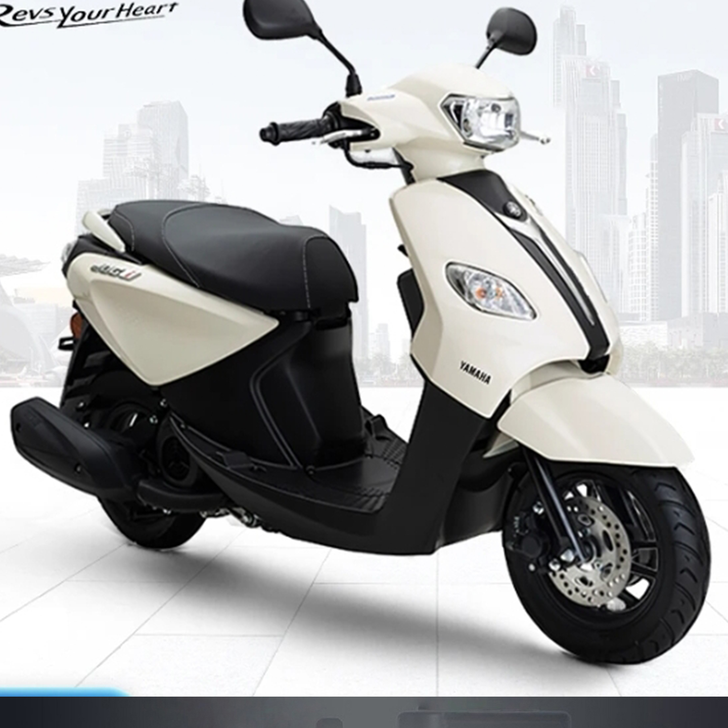 雅马哈踏板摩托车巧格125电喷车YAMAHA燃油美团外卖库存处理5台