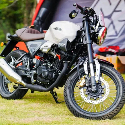 HONDA五羊本田鸷道190SS复古男装骑式车WH175-3A经典