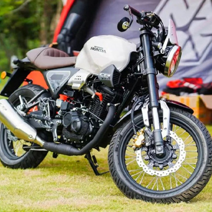 HONDA五羊本田鸷道190SS复古男装骑式车WH175-3A经典