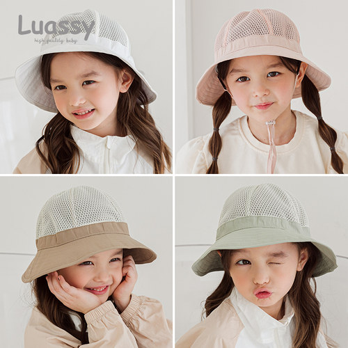 LUASSY儿童帽子宝宝遮阳