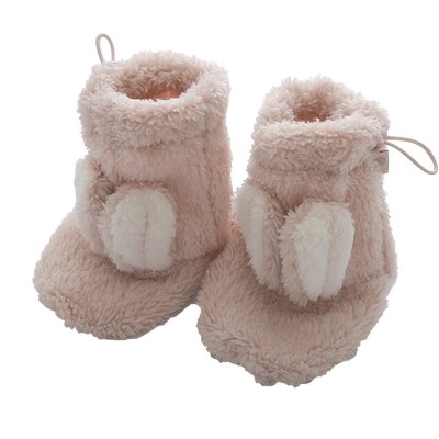 宝宝毛绒鞋袜0-1岁婴儿可爱袜子