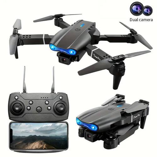 跨境E99pro无人机双摄像头高清航拍 四轴飞行器遥控飞机玩具drone