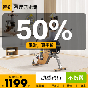 梵品动感单车家用小型健身单车室内运动器材减肥