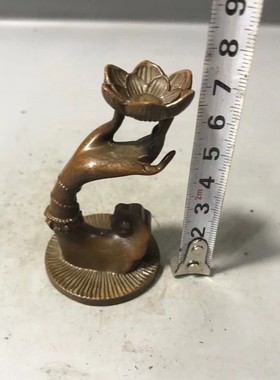 2026仿古佛手倒流香复古檀香莲花古风室内摆件塔香香薰