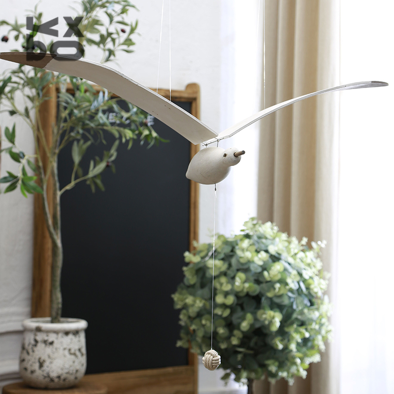 YBOX创意木制会飞儿童房吊饰