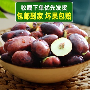 超好吃!长枣!新鲜灵武长枣脆宁夏冬枣水果鲜枣大枣新鲜脆甜孕妇