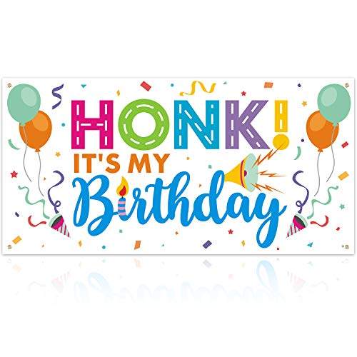 honk! its my birthday banner quarantine birthday banner soc