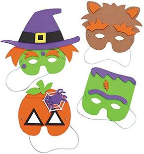 Kids Mask Crafts Kit Halloween Craft for Hats Masks
