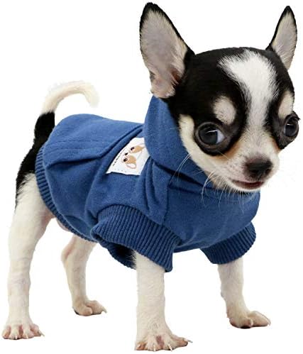 LOPHIPETS Dog Cotton Hoodies Sweatshirts for Small Dogs Chih