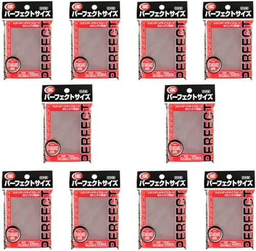 KMC 100 Card Barrier PERFECT SIZE(10 packs/Total 1000)