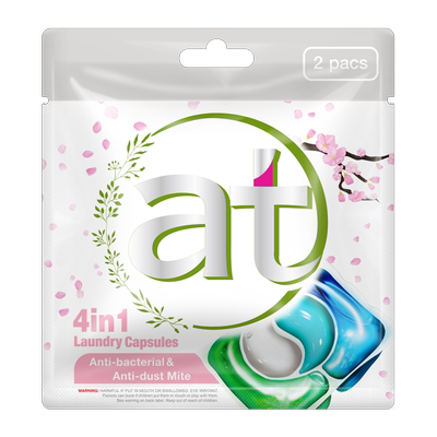 菁华at4in1玫瑰香洗衣凝珠