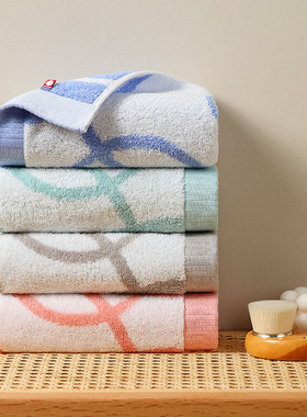 hayashi 日本进口今治毛巾成人纯棉洗脸家用全棉高端儿童吸水洗澡