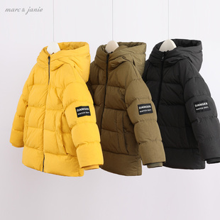 VP奥莱特卖马克珍妮冬装 白鸭绒外套210897 男童羽绒服加厚中长款