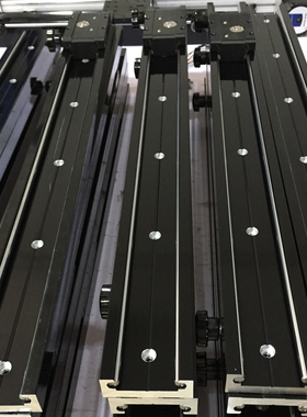 ISGB20NUU-4S滚轮带锁滑块半导体检测设备双轴心锁高速导轨滑块