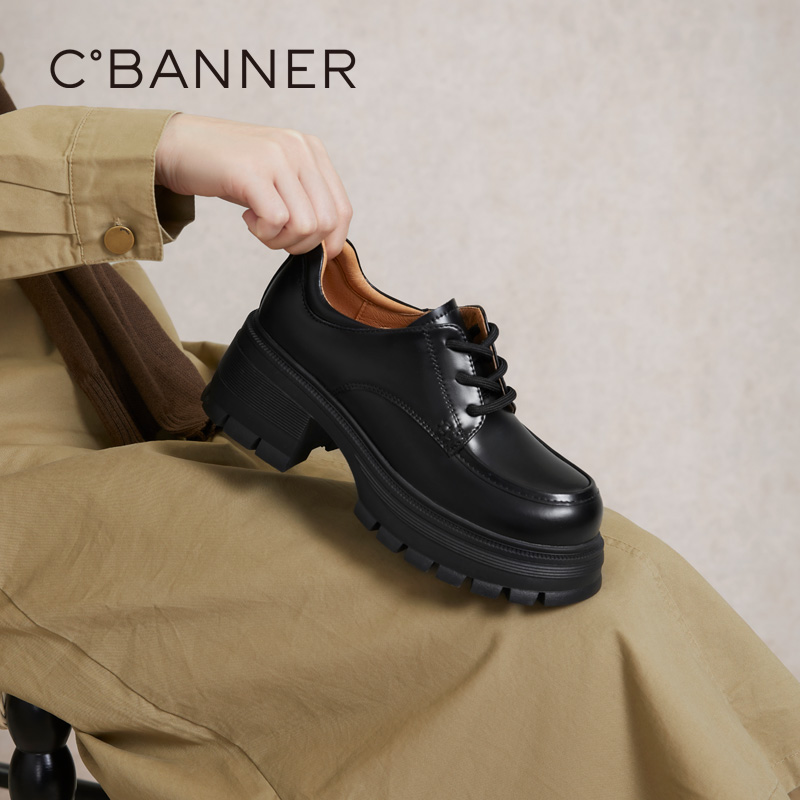 千百度牛津鞋春季新品