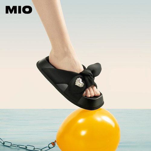 MIO甜美蝴蝶结米奥水钻