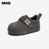 魔术贴冬季 新款 圆头平底深口单鞋 MIO米奥勃肯鞋 懒人通勤女鞋